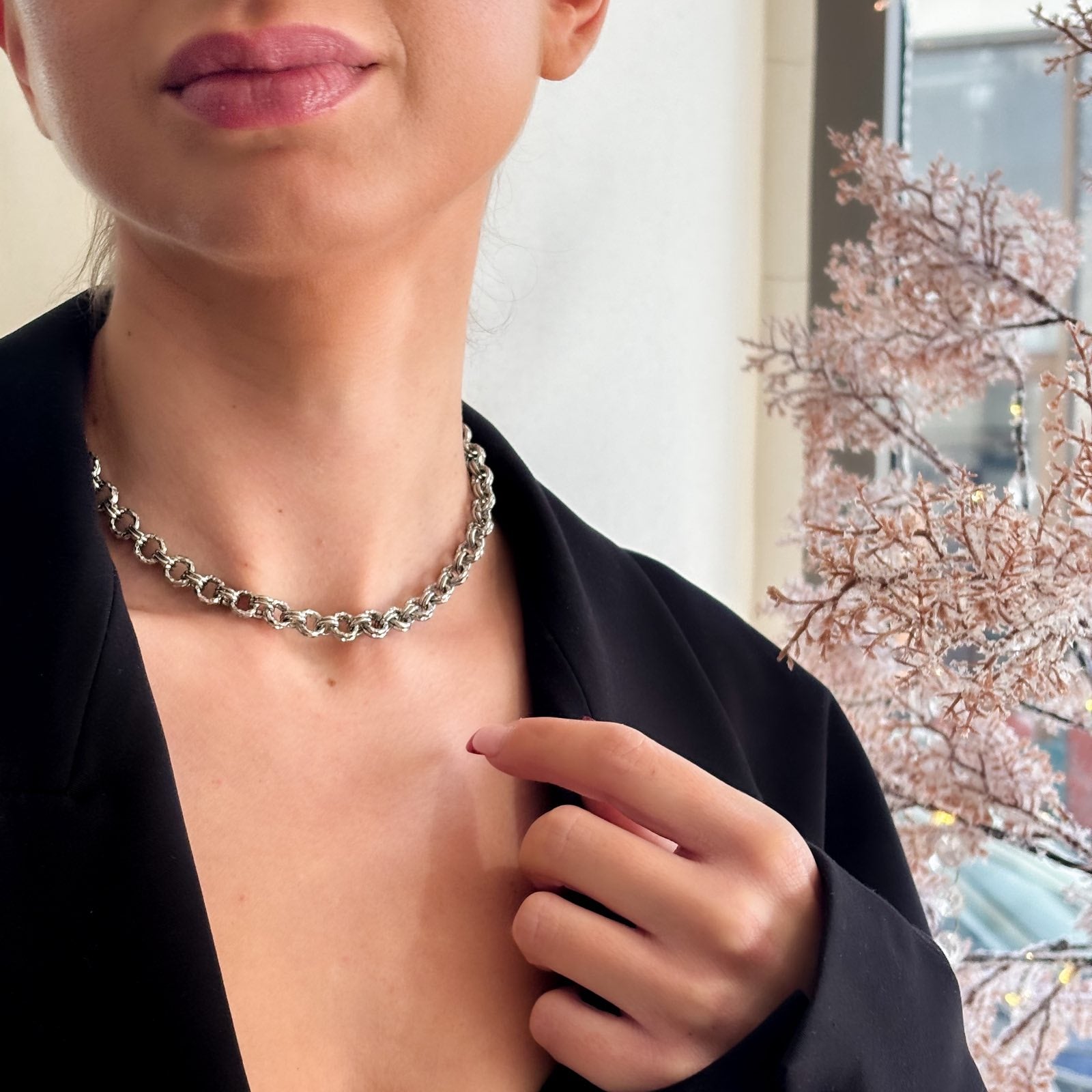 Ατσάλινη Αλυσίδα Λαιμού - Comores Necklace