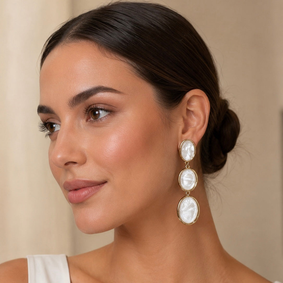 Γυναικεία Ατσάλινα Σκουλαρίκια - Fussen Earrings