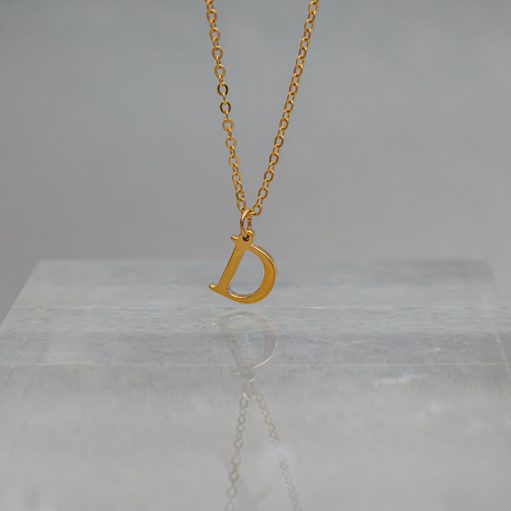 Ατσάλινο Κολιέ- Vintage Monogram