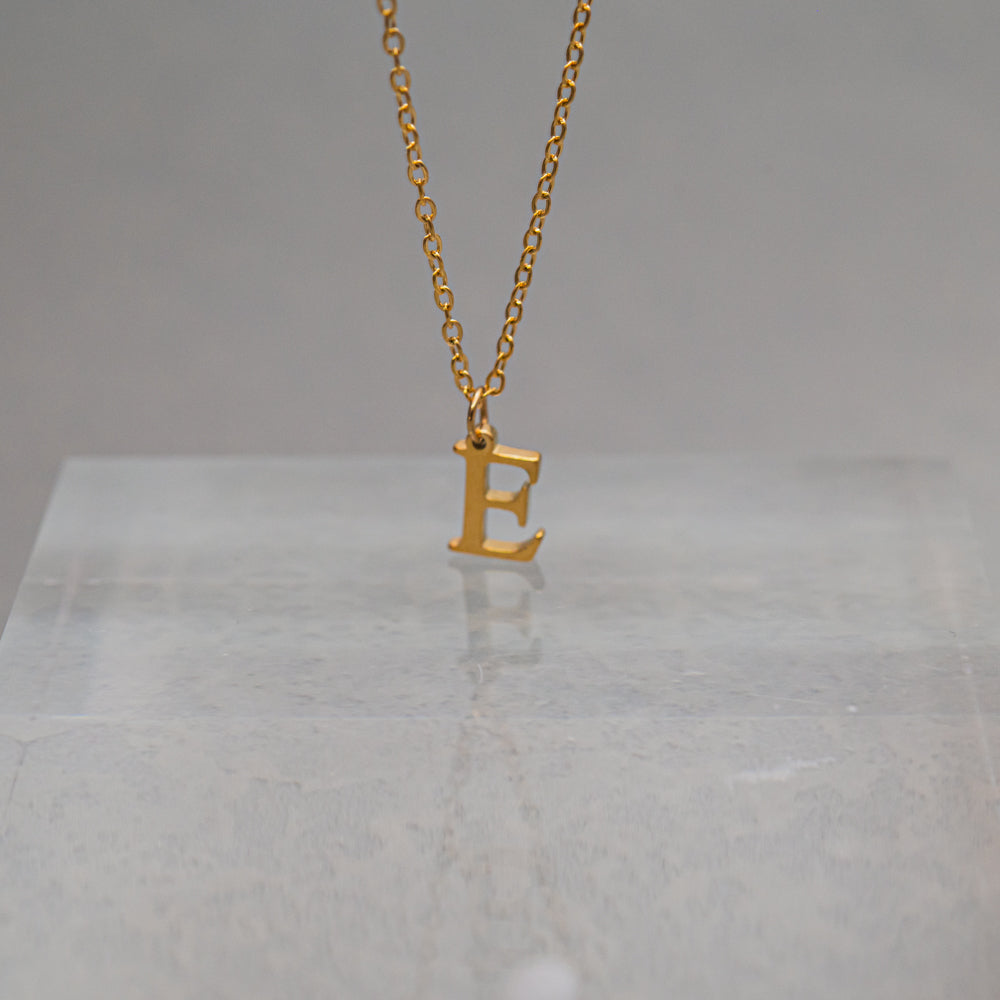 Ατσάλινο Κολιέ- Vintage Monogram