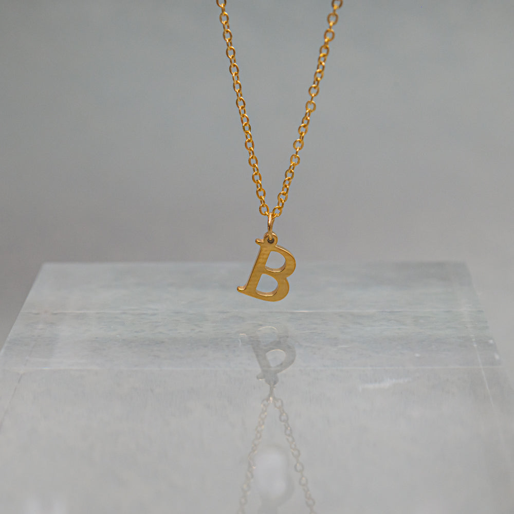 Ατσάλινο Κολιέ- Vintage Monogram