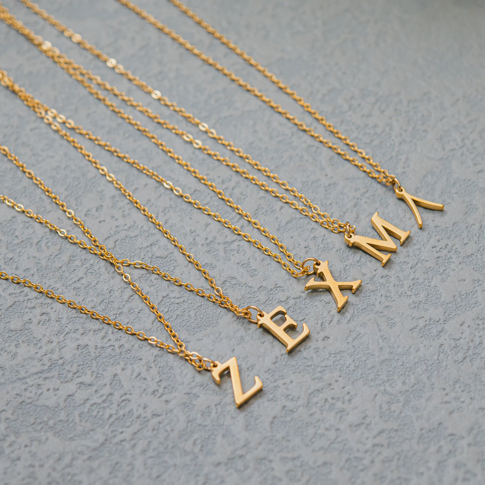 Ατσάλινο Κολιέ- Vintage Monogram