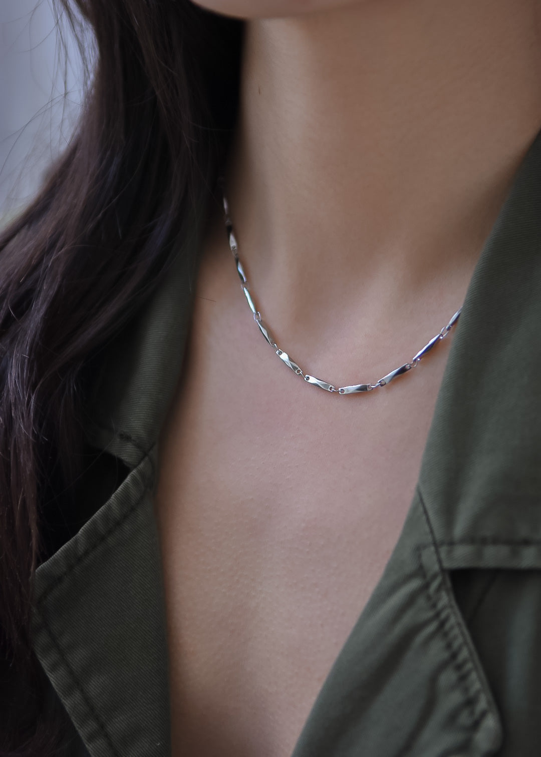 Ατσάλινη Αλυσίδα Λαιμού - Triumph Chain (χρυσό, ασημί)