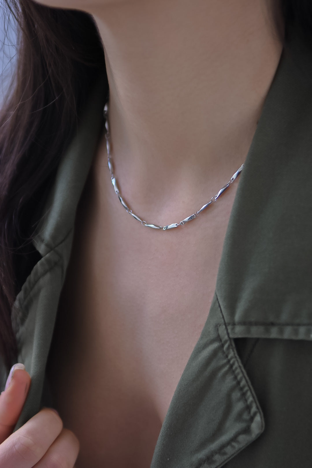 Ατσάλινη Αλυσίδα Λαιμού - Triumph Chain (χρυσό, ασημί)