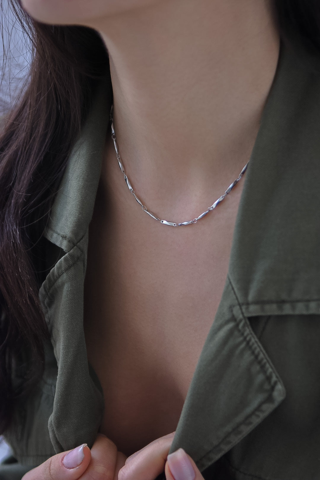 Ατσάλινη Αλυσίδα Λαιμού - Triumph Chain (χρυσό, ασημί)