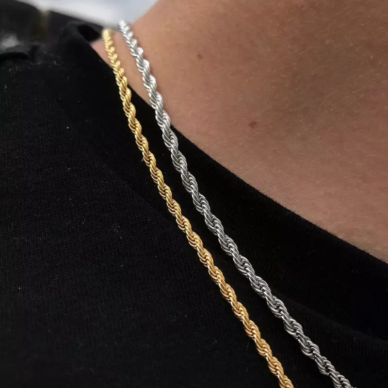 Ατσάλινη Aλυσίδα Λαιμού(unisex) - Kona Chain Necklace 50cm