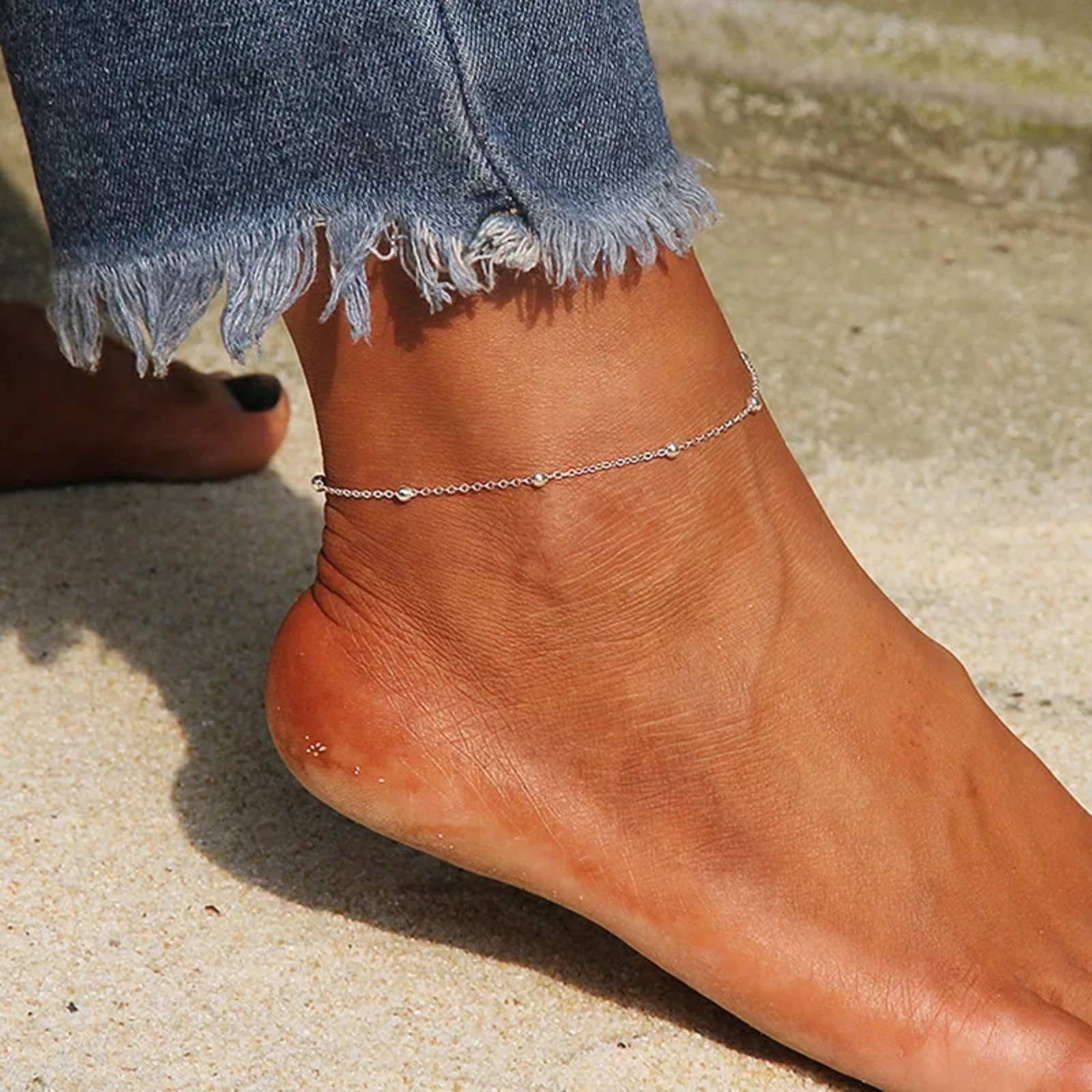 Ατσάλινη Αλυσίδα Ποδιού - Tanys Anklet