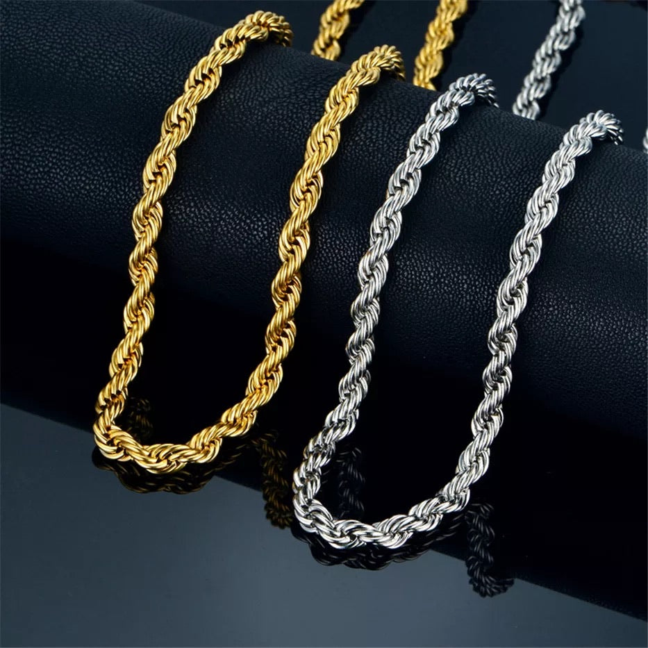 Ατσάλινη Aλυσίδα Λαιμού(unisex) - Kona Chain Necklace 50cm