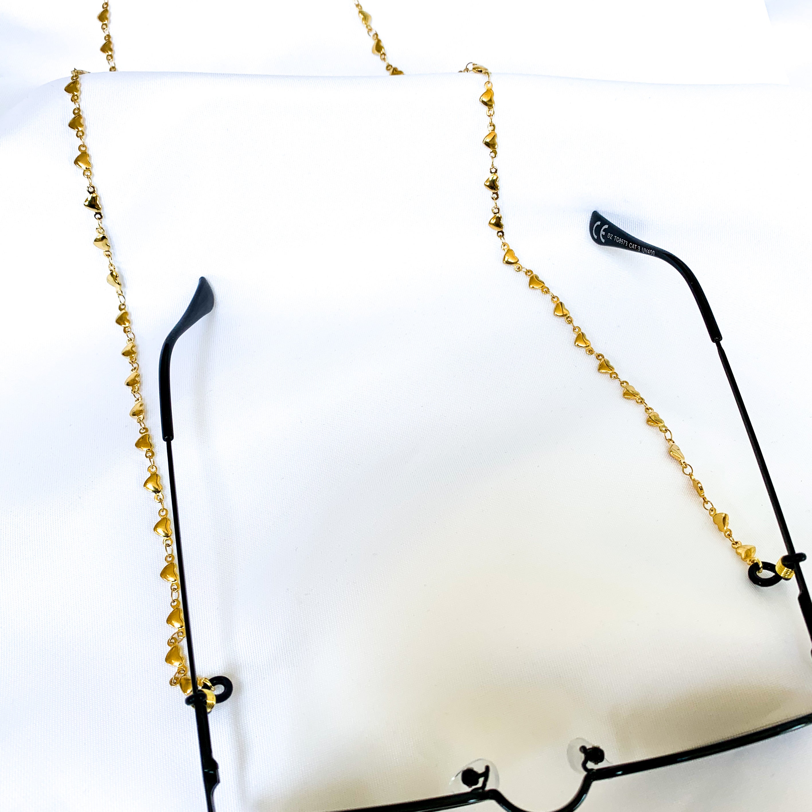Ατσάλινη Αλυσίδα Μάσκας/Γυαλιών - Sunglasses Chain Hearties