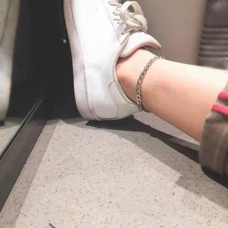 Ατσάλινη Αλυσίδα Ποδιού - Chain Anklet 1