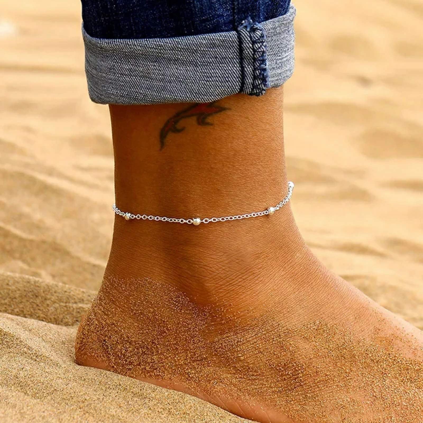 Ατσάλινη Αλυσίδα Ποδιού - Tanys Anklet