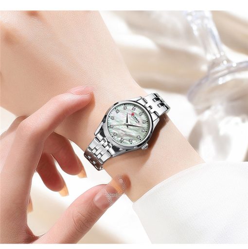 Γυναικείο Ρολόι - Curren C9111 Silver White