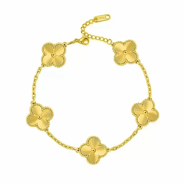 Γυναικείο Ατσάλινο Βραχιόλι - Klimt Bracelet Gold