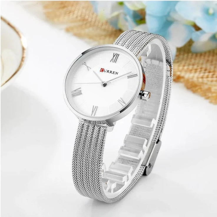 Γυναικείο Ρολόι - Curren C9020L Silver
