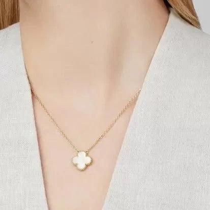 Γυναικείο Ατσάλινο Κολιέ - Klimt Necklace White ( χρυσό, ασημί)