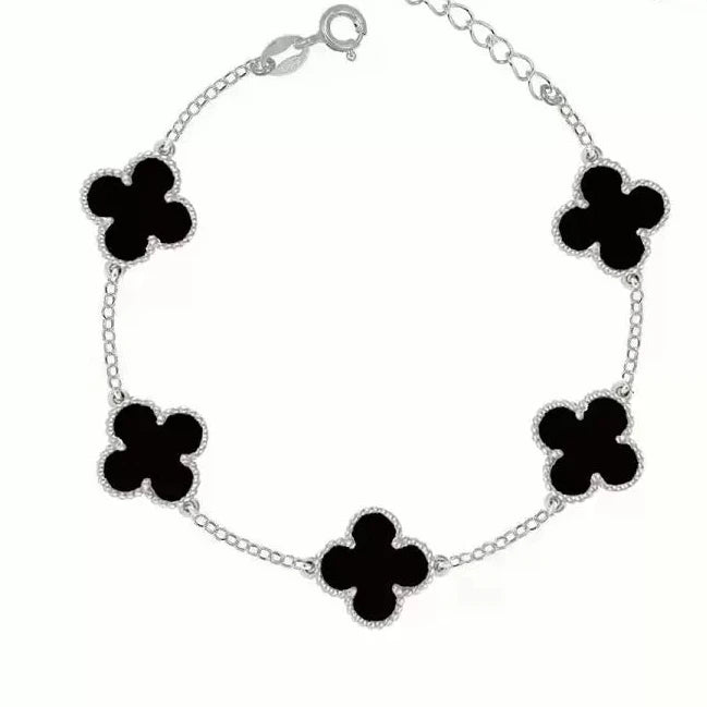 Γυναικείο Ατσάλινο Βραχιόλι - Klimt Bracelet Silver Black