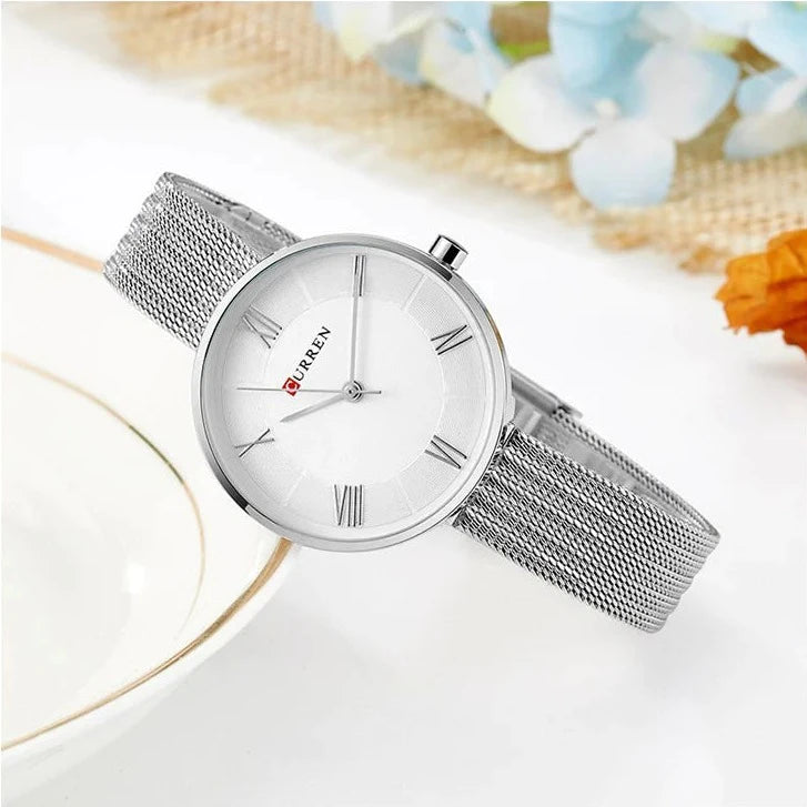 Γυναικείο Ρολόι - Curren C9020L Silver