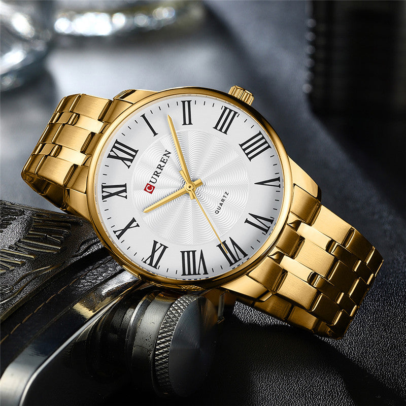 Unisex Ρολόι - Curren M8442 Gold