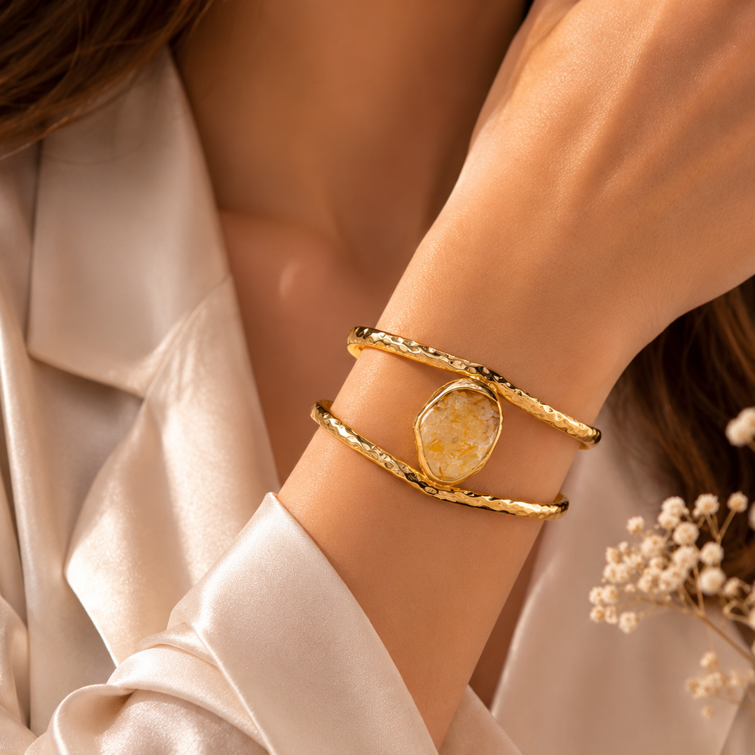 Γυναικείο Ατσάλινο Βραχιόλι - Hergia bracelet