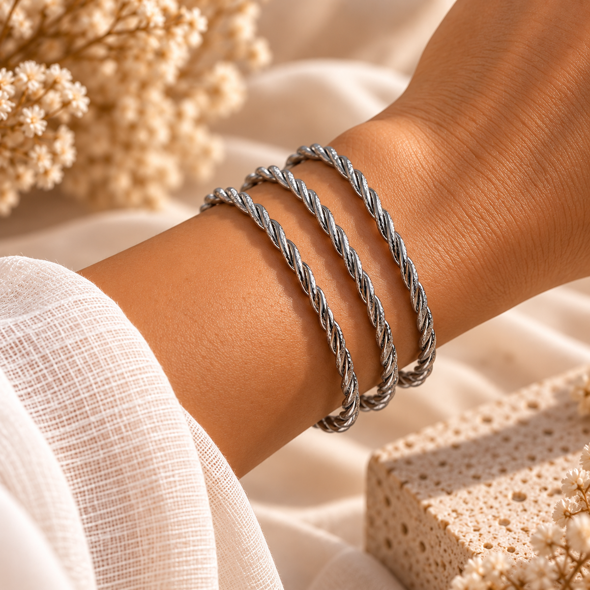 Γυναικείο Ατσάλινο Βραχιόλι - Dashiv Bracelet ( χρυσό, ασημί)