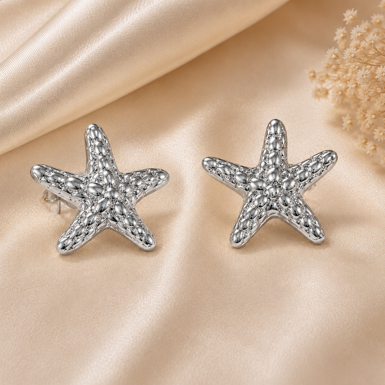 Γυναικεία Ατσάλινα Σκουλαρίκια - Ferme Silver Earrings