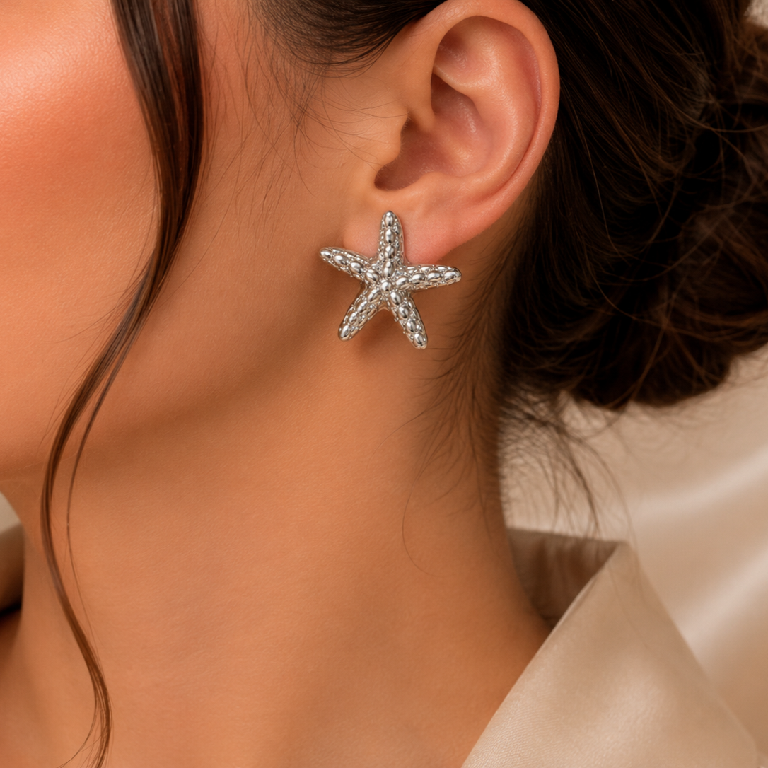 Γυναικεία Ατσάλινα Σκουλαρίκια - Ferme Silver Earrings