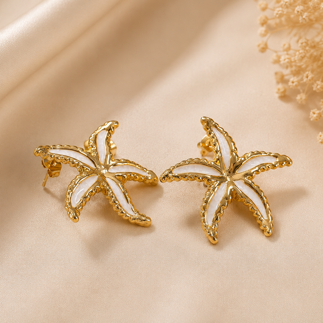 Γυναικεία Ατσάλινα Σκουλαρίκια - Kafret Earrings