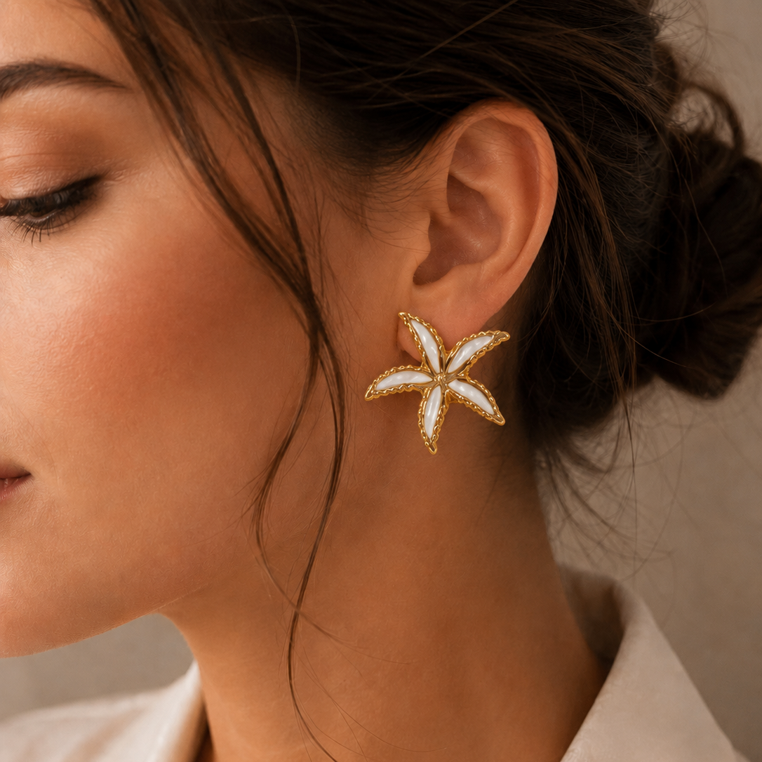 Γυναικεία  Ατσάλινα Σκουλαρίκια - Kafret Earrings