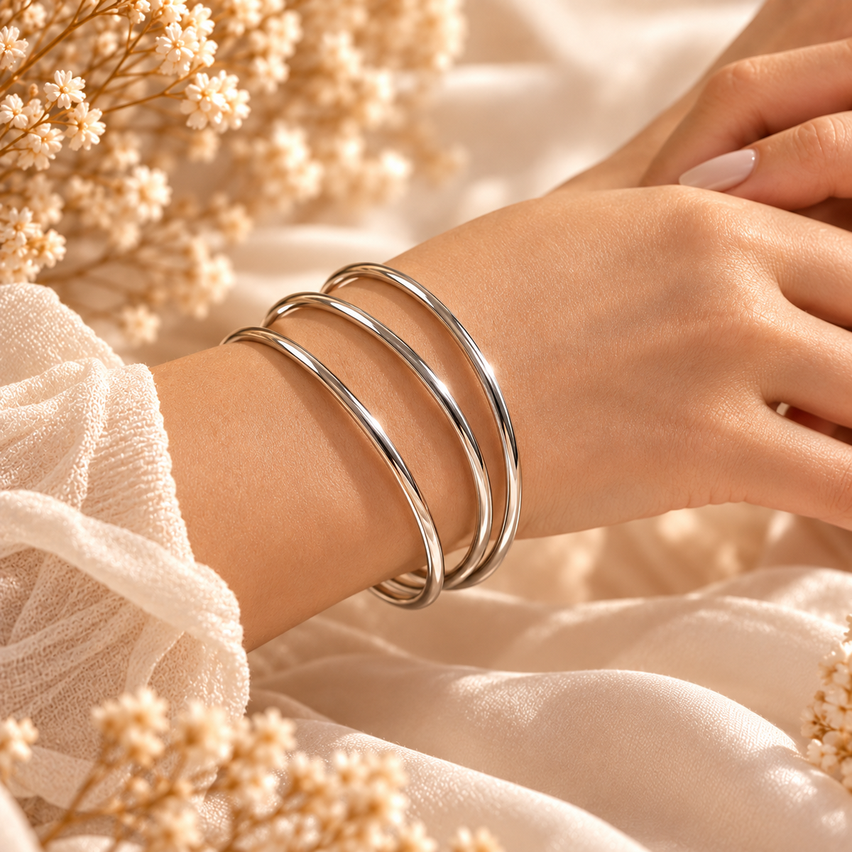 Ατσάλινο Γυναικείο Βραχιόλι - Deree Bracelet (χρυσό,ασημί)