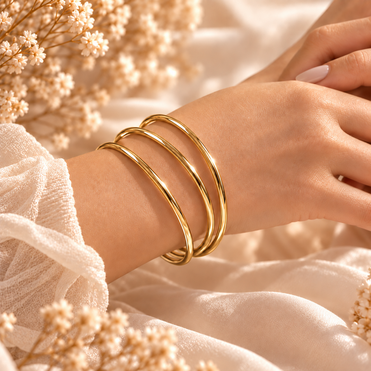 Ατσάλινο Γυναικείο Βραχιόλι - Deree Bracelet (χρυσό,ασημί)