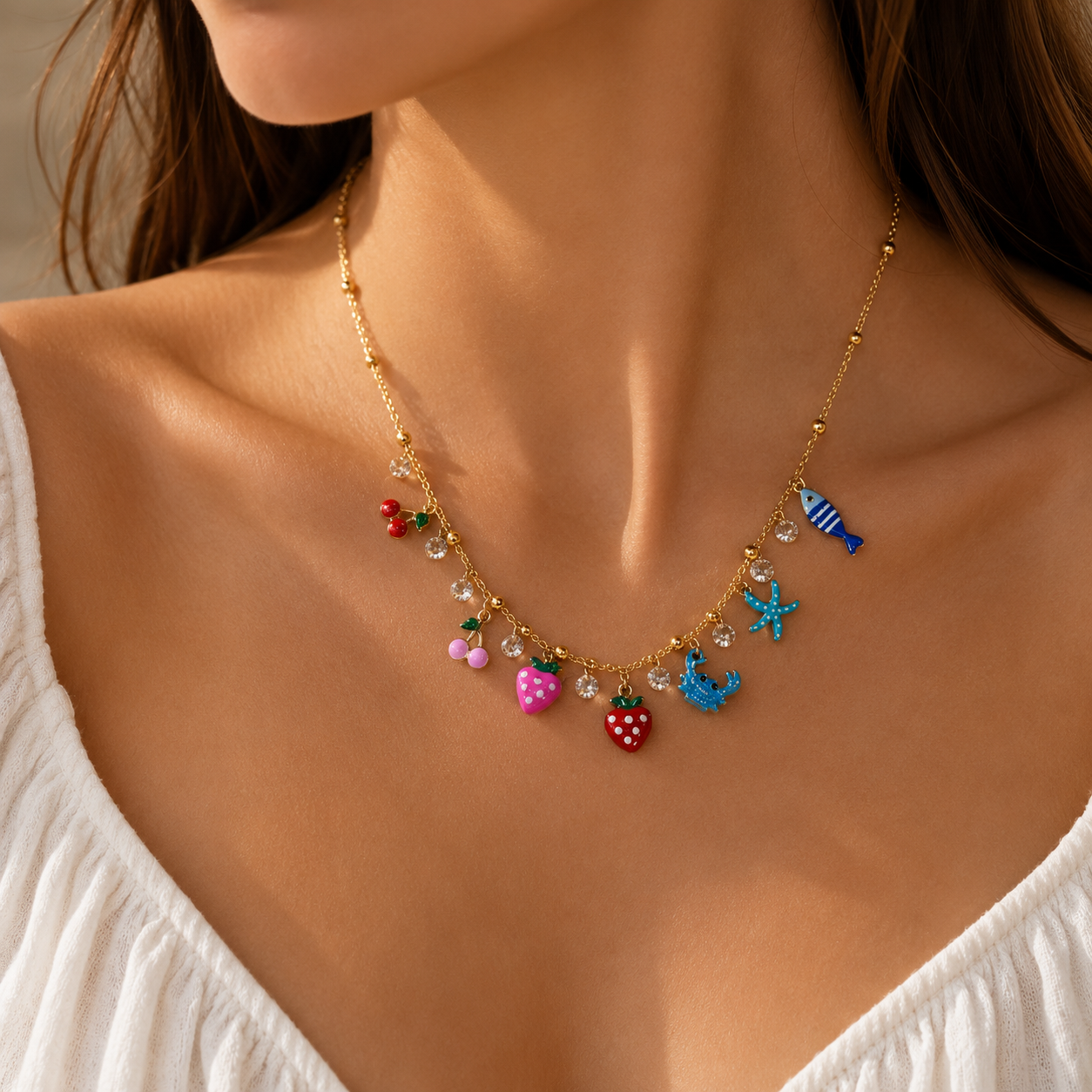 Γυναικείο Ατσάλινο Κολιέ - Ammini Necklace