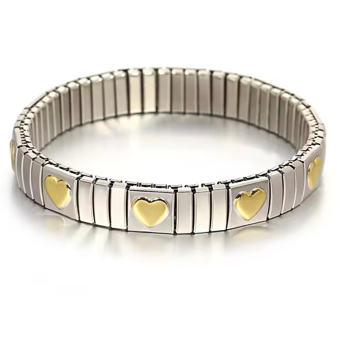 Ατσάλινο Γυναικείο Βραχιόλι - San Remo Heart 2 Bracelet(και χρώματα)