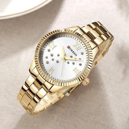 Γυναικείο Ρολόι - Curren C9009 L Gold White