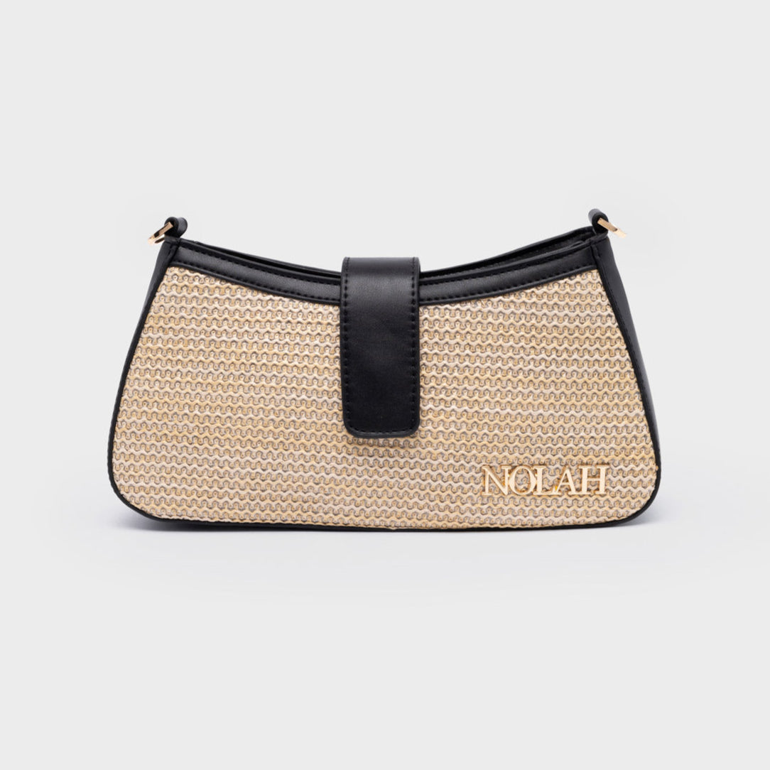 Γυναικεία Τσάντα Nolah - Riviera Beige-Black