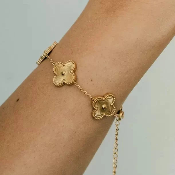 Γυναικείο Ατσάλινο Βραχιόλι - Klimt Bracelet Gold