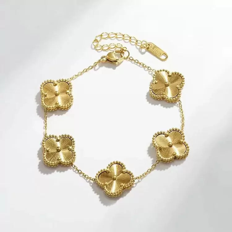 Γυναικείο Ατσάλινο Βραχιόλι - Klimt Bracelet Gold