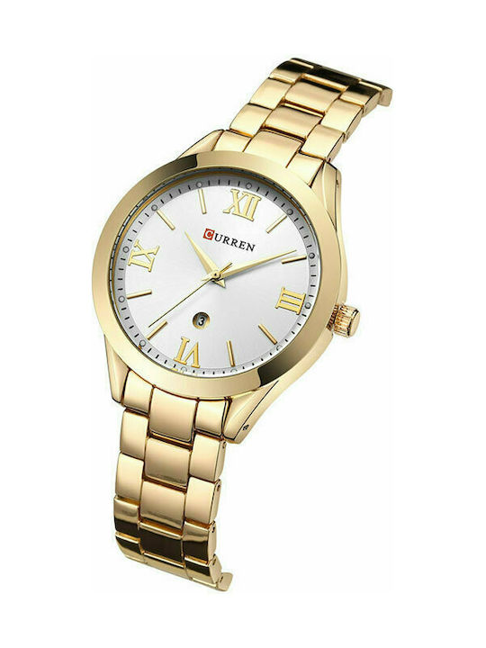 Γυναικείο Ρολόι - Curren C9007 L Gold White