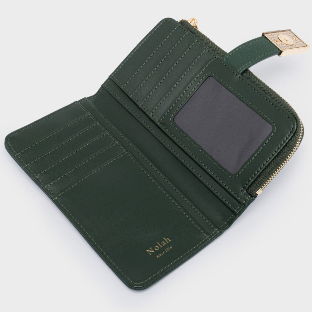 ΓΥΝΑΙΚΕΙΟ ΠΟΡΤΟΦΟΛΙ NOLAH - SAVVINA DARK GREEN