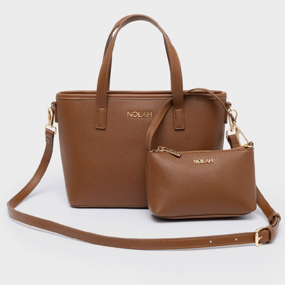 ΓΥΝΑΙΚΕΙΑ ΤΣΑΝΤΑ NOLAH - ROMA BROWN LIGHT GOLD