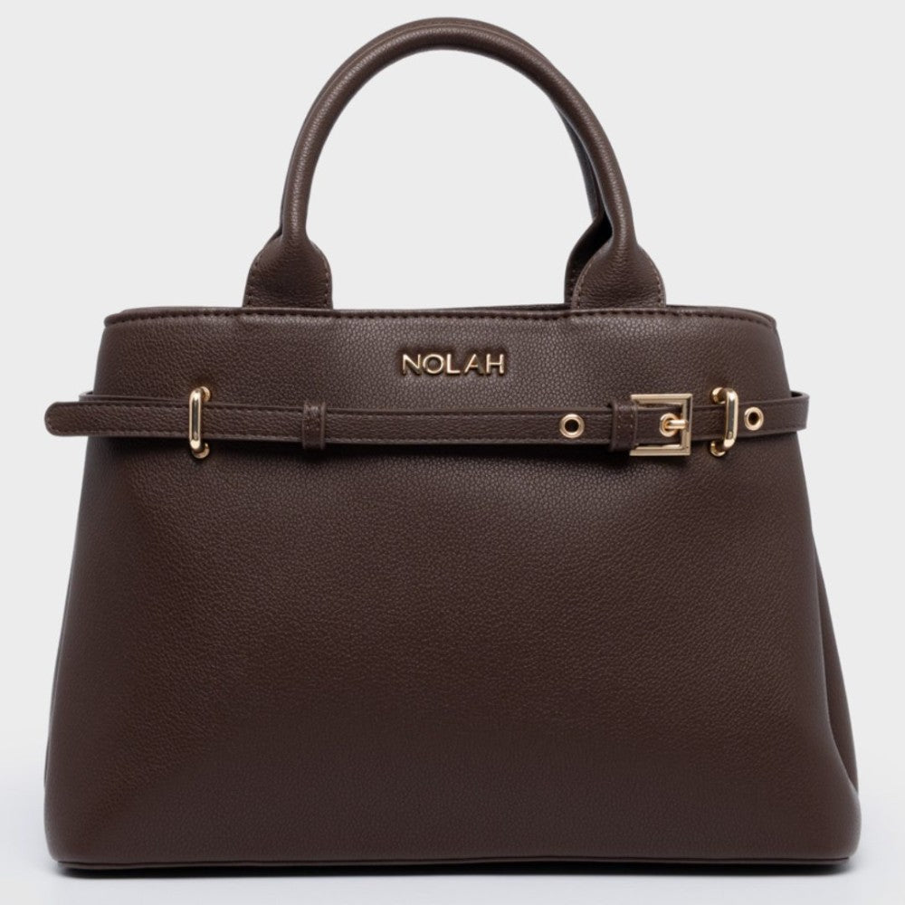 ΓΥΝΑΙΚΕΙΑ ΤΣΑΝΤΑ NOLAH - VELINIA CHOCOLATE BROWN