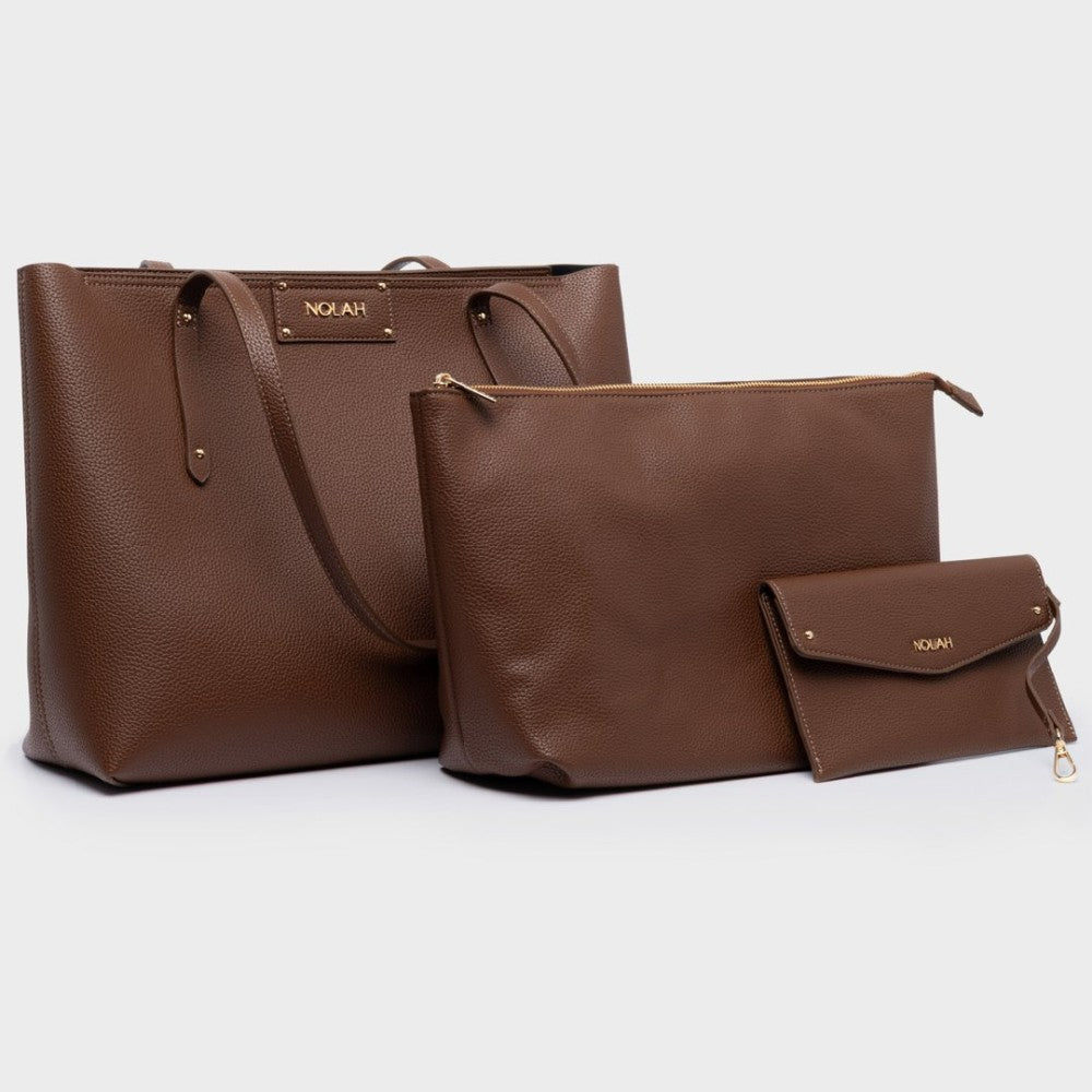 ΓΥΝΑΙΚΕΙΑ ΤΣΑΝΤΑ NOLAH - SERENITY CHOCOLATE BROWN