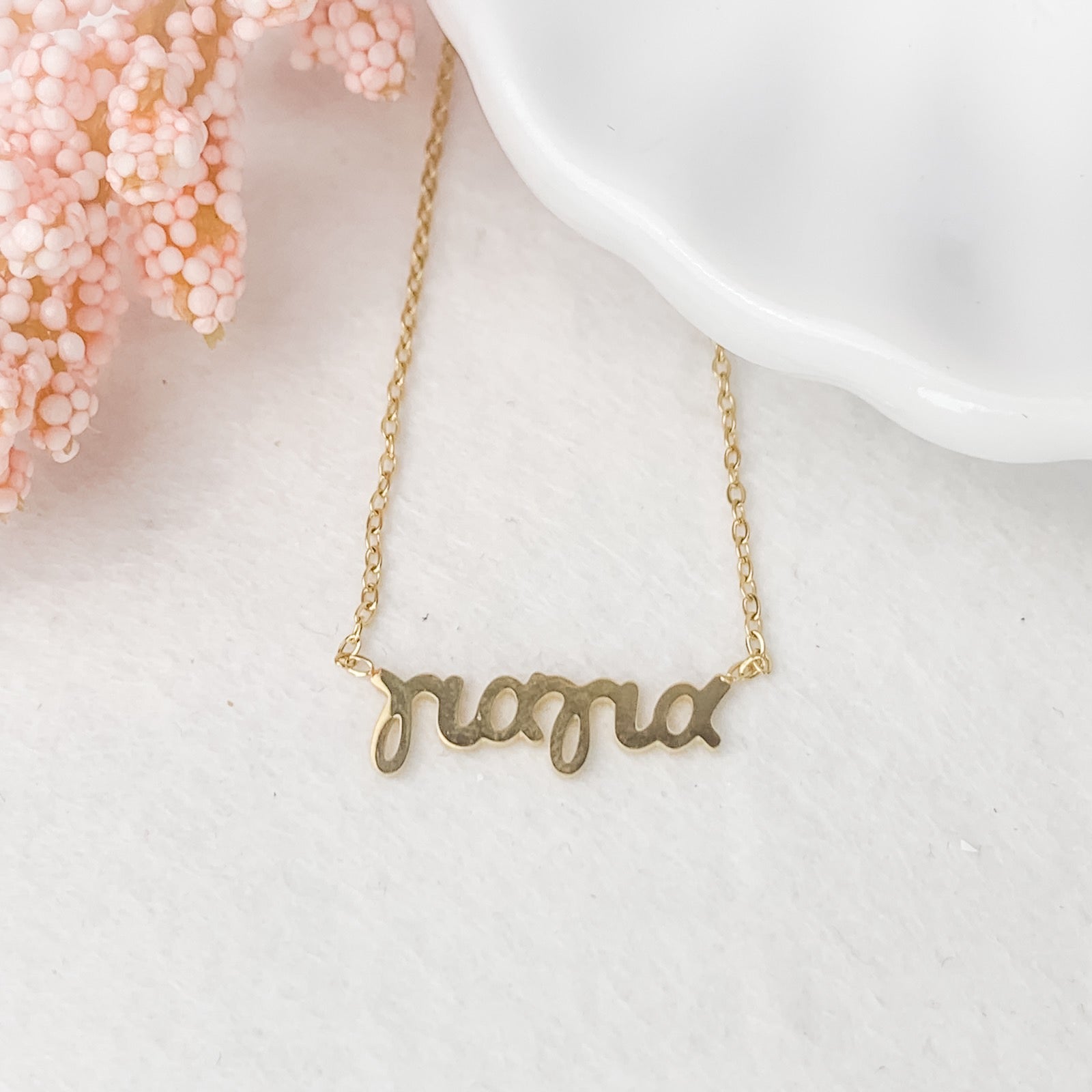 Γυναικείο Ατσάλινο Κολιέ Γιαγιά - Grandma Necklace