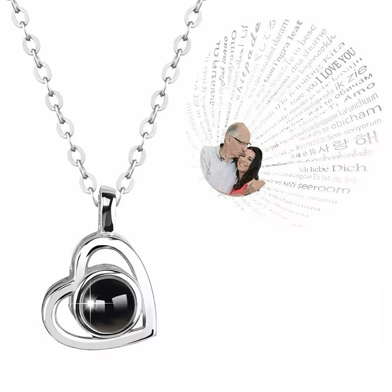 ΓΥΝΑΙΚΕΙΟ ΑΤΣΑΛΙΝΟ ΚΟΛΙΕ ΜΕ ΚΑΡΔΙΑ - 100 LOVE NECKLACE (χρυσό, ασημί)