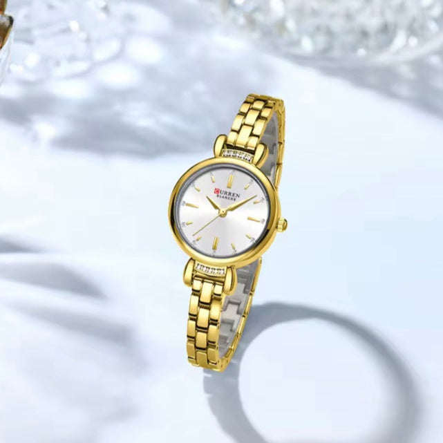 Γυναικείο Ρολόι - Curren C9098 L GOLD WHITE