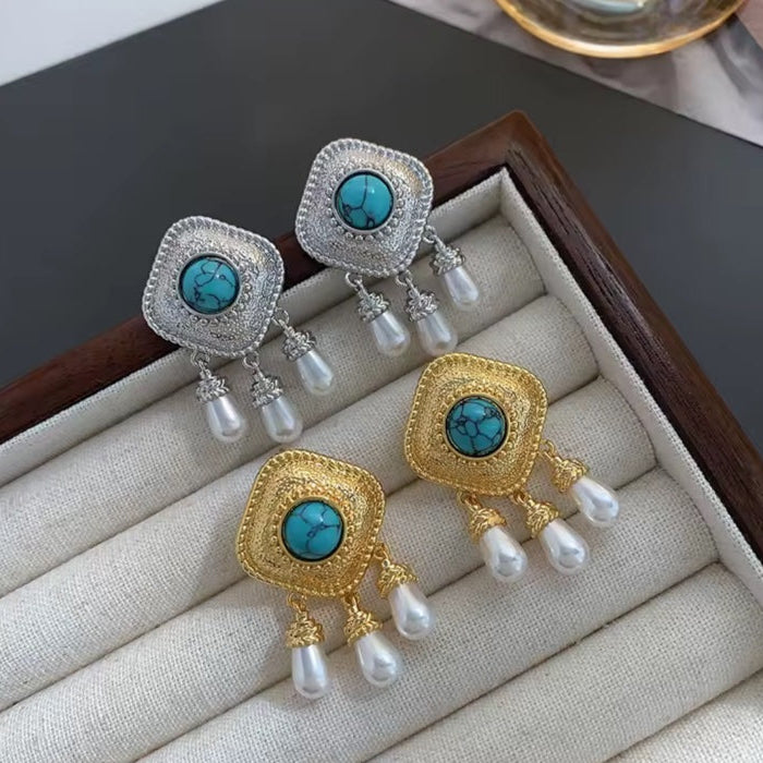 Γυναικεία Σκουλαρίκια - Anafi Earrings( χρυσό, ασημί)
