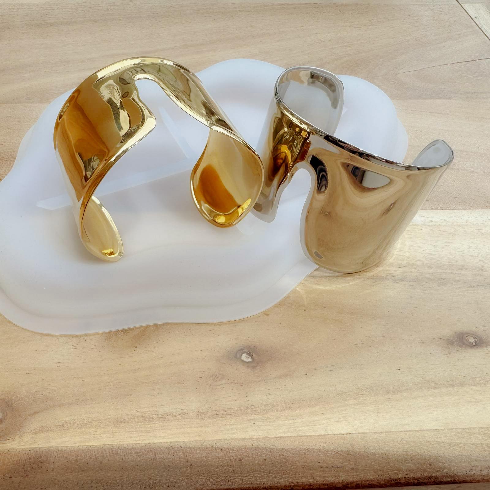 Ατσάλινο Γυναικείο Βραχιόλι - Lagan Bracelet ( χρυσό, ασημί)