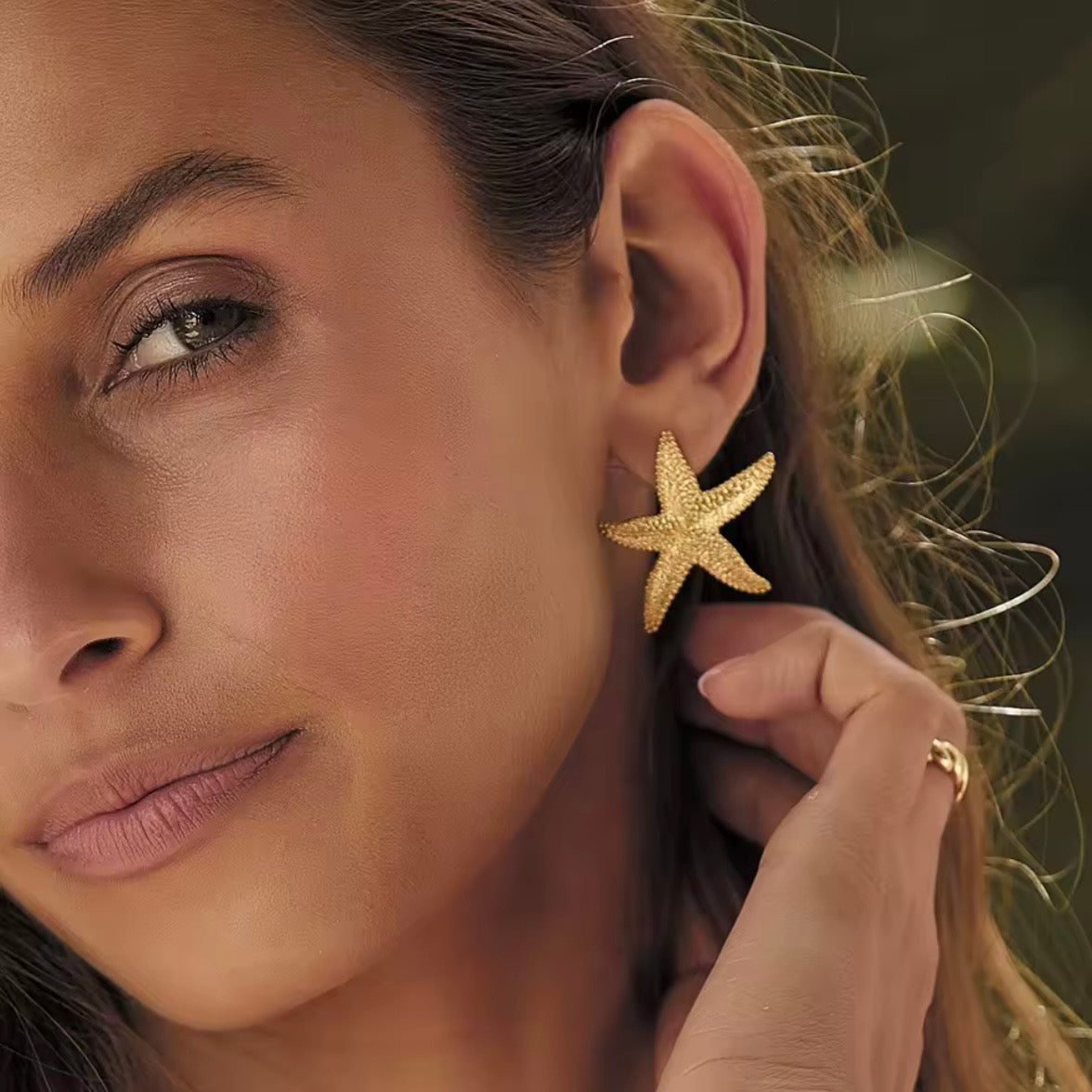 Ατσάλινα Γυναικεία Σκουλαρίκια - Silly Earrings (χρυσό, ασημί)