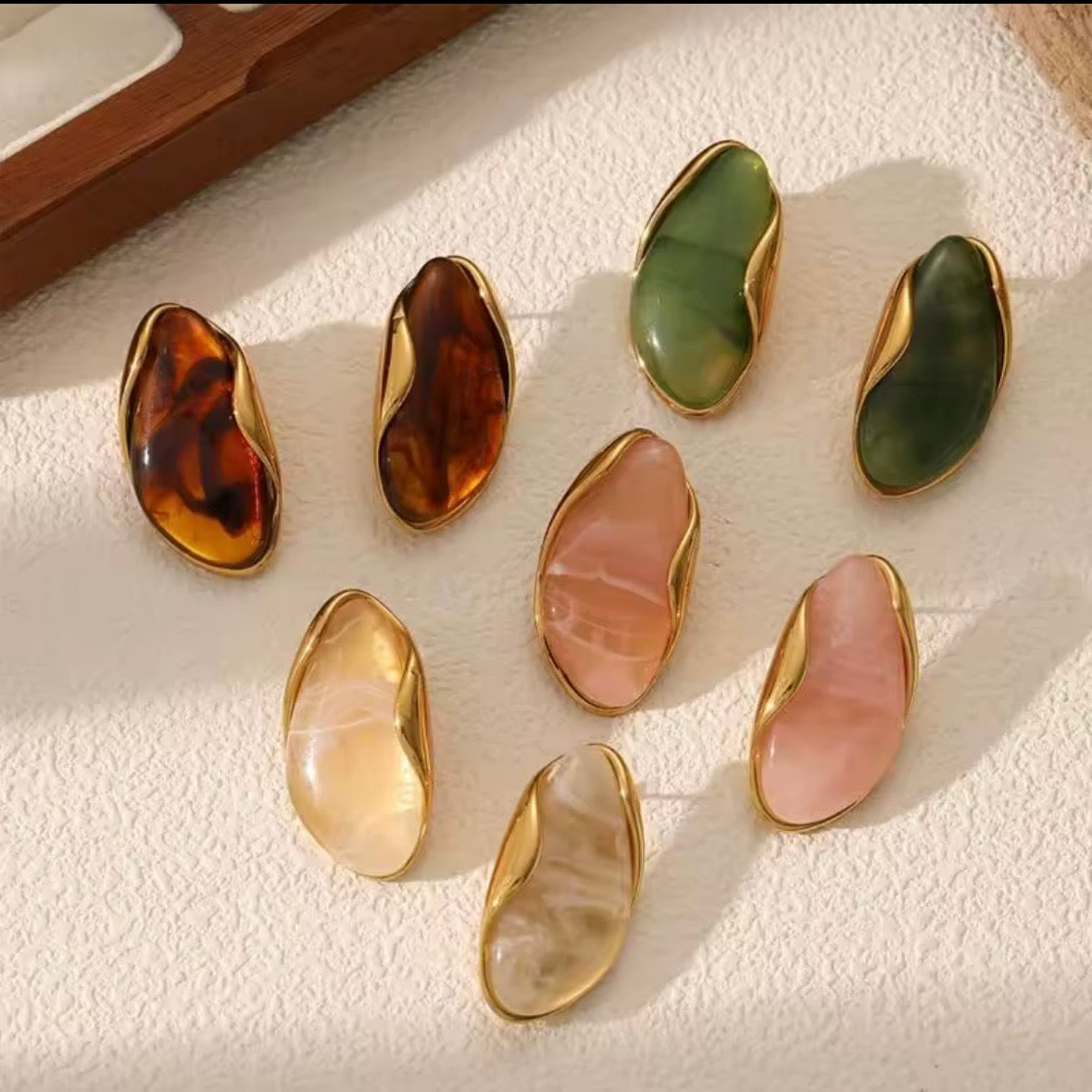 Γυναικεία Ατσάλινα Σκουλαρίκια - Gela Earrings (και χρώματα)