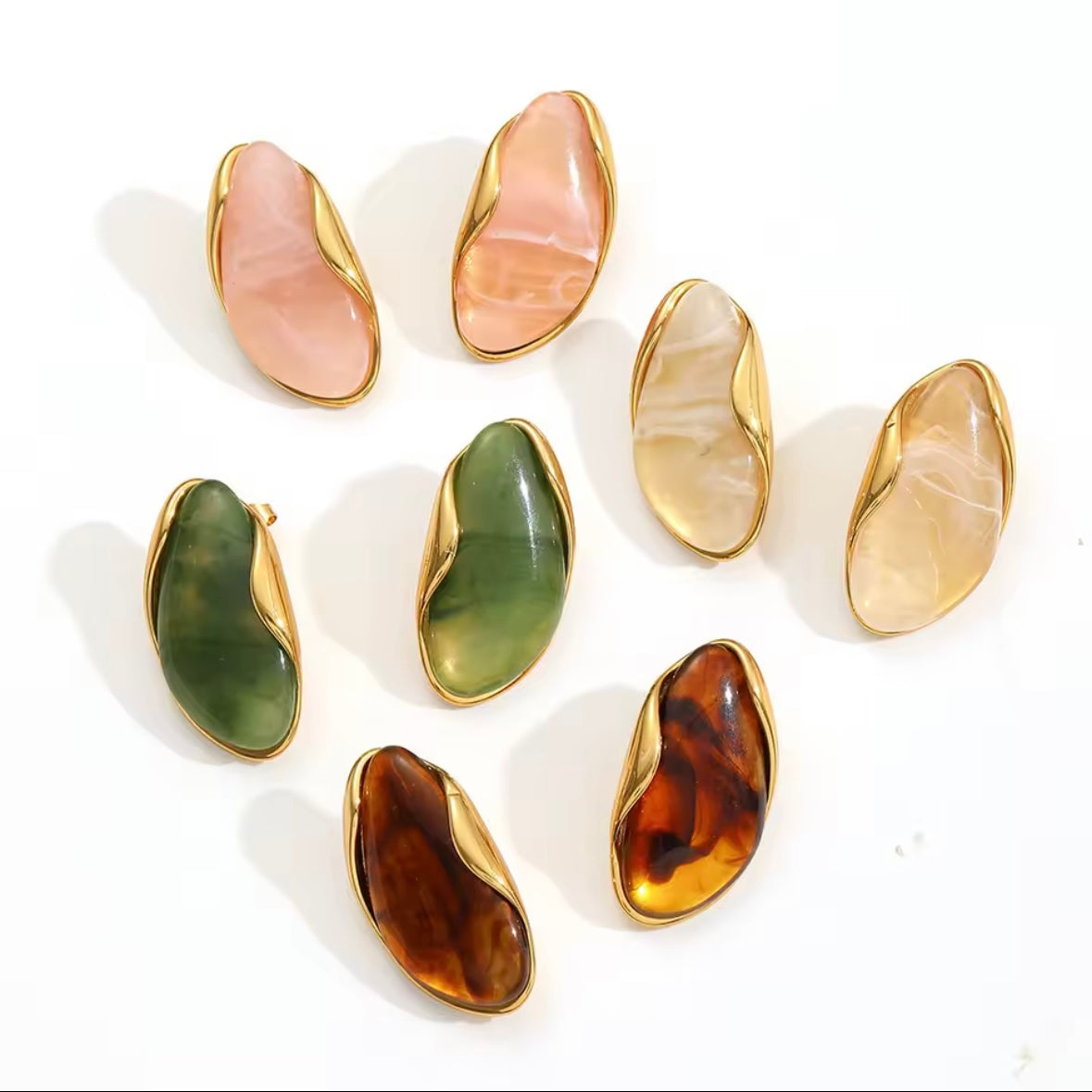 Γυναικεία Ατσάλινα Σκουλαρίκια - Gela Earrings (και χρώματα)
