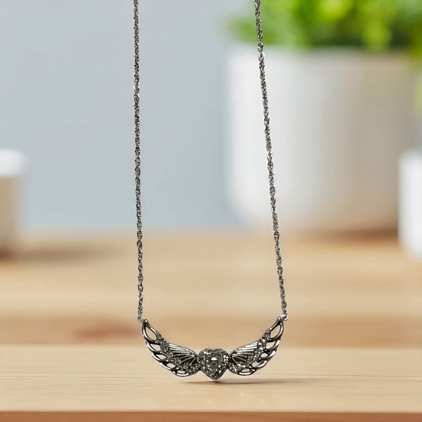 Γυναικείο Ατσάλινο Κολιέ - Eros Heart Necklace (χρυσό, ασημί)